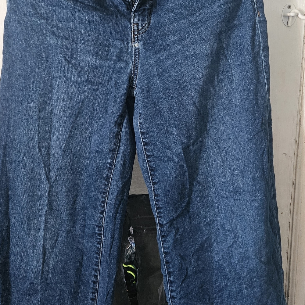 Banana Republic Wide-Leg High-Rise Jeans